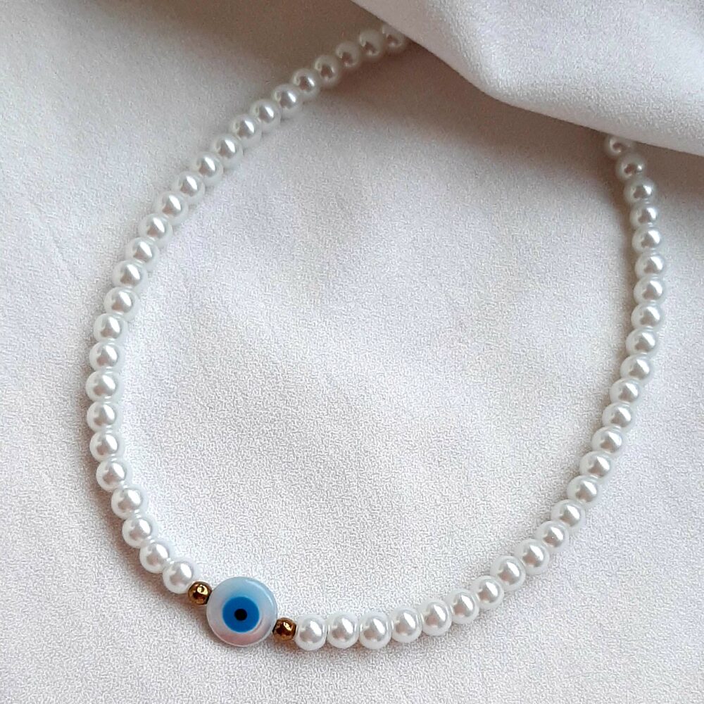 گردنبند مروارید کد 162