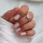 انگشتر تک نگین گل کد 158