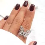 انگشتر پروانه جواهری کد 234 - Image 2