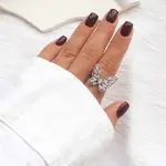 انگشتر پروانه جواهری کد 234