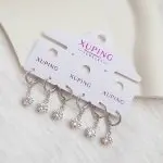 گوشواره ژوپینگ جواهری کد 238