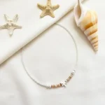 گردنبند دست ساز صدف و ستاره دریایی