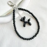 چارم بگ و جاسوئیچی سگ بادکنکی مشکی